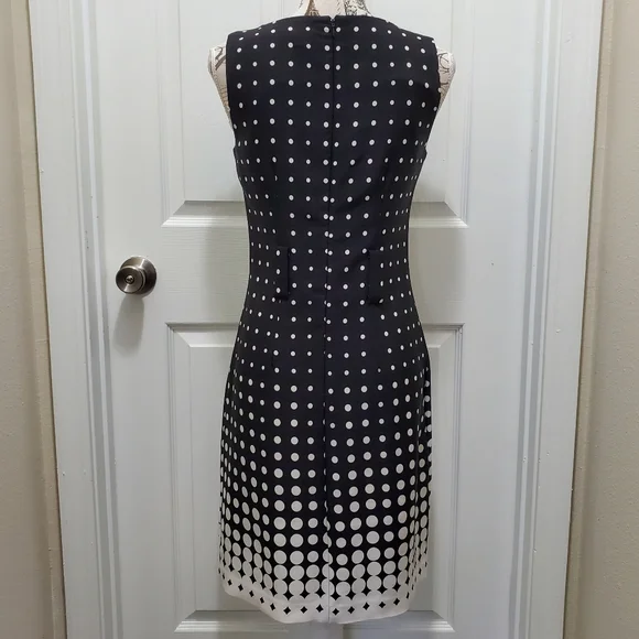 Voir Voir Black & White Dress Sz 6P - Picture 3 of 10